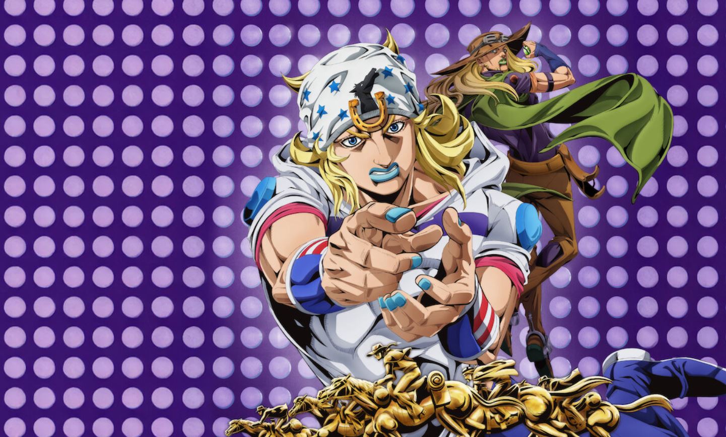 انمي JoJo Steel Ball Run الحلقة 1 مترجمة